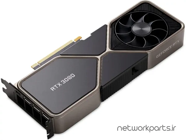 کارت گرافیکی انویدیا (NVIDIA) مدل RTX3080 پردازنده گرافیکی GeForce-RTX3080 حافظه 10 گیگابایت نوع GDDR6