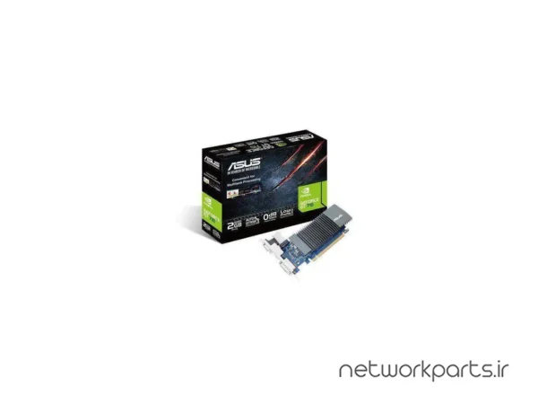 کارت گرافیکی ایسوس (ASUS) مدل GT710-SL-2GD5-BRK پردازنده گرافیکی GeForce-GT710 حافظه 2 گیگابایت نوع GDDR5