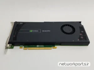 کارت گرافیکی انویدیا (NVIDIA) مدل Quadro-4000 پردازنده گرافیکی Quadro-4000 حافظه 2 گیگابایت نوع GDDR