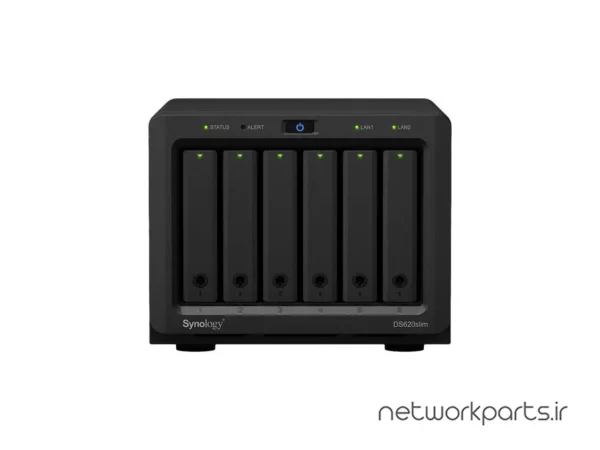 ذخیره ساز تحت شبکه (NAS) سینولوژی (Synology) مدل DS620SLIM دارای 2GB حافظه رم