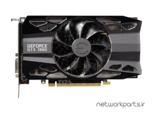 کارت گرافیکی ای وی جی ای (EVGA) مدل 06G-P4-1163-KR پردازنده گرافیکی GeForce-GTX1660 حافظه 6 گیگابایت نوع GDDR5