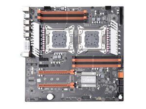 مادربرد سرور Jingsha مدل X79-Dual فرم فاکتور E-ATX سوکت دوگانه LGA2011