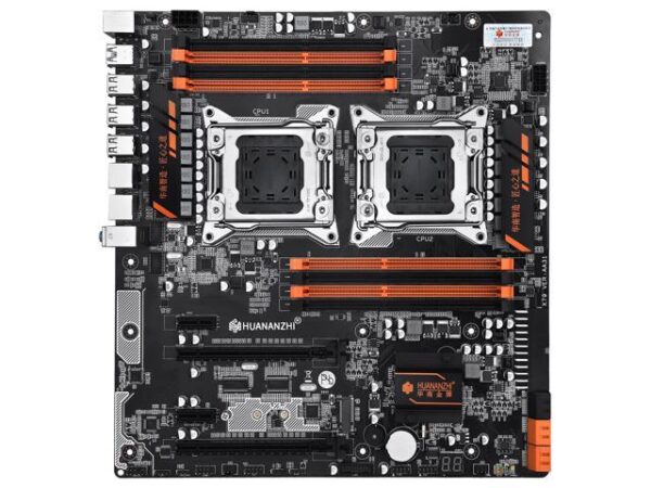 مادربرد سرور HUANANZHI مدل X79-Dual فرم فاکتور E-ATX سوکت دوگانه LGA2011