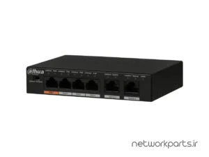 سوییچ داهوا (Dahua) مدل DH-PFS3006-4ET-60 دارای 4 پورت