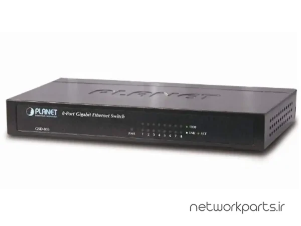 سوییچ پلنت (Planet) مدل GSD-805 دارای 8 پورت