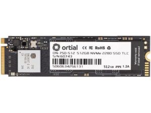 هارد درایو اس اس دی (SSD) Ortial مدل ON-750-512 ظرفیت 512 گیگابایت فرم فاکتور M.2-2280 رابط NVMe