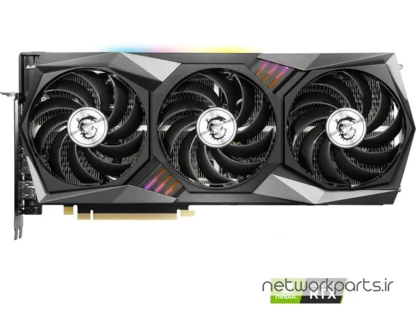 کارت گرافیکی ام اس آی (MSI) مدل RTX3060TI-GAMING-X-TRIO-LHR پردازنده گرافیکی GeForce-RTX3060Ti حافظه 8 گیگابایت نوع GDDR6
