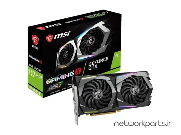کارت گرافیکی ام اس آی (MSI) مدل GTX1660-SUPER-GAMING-X پردازنده گرافیکی GeForce-GTX1660SUPER حافظه 12 گیگابایت نوع GDDR5