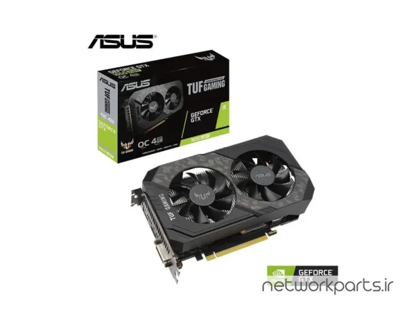 کارت گرافیکی ایسوس (ASUS) مدل TUF-GTX1650S-O4G پردازنده گرافیکی GeForce-GTX1650SUPER حافظه 4 گیگابایت نوع GDDR6