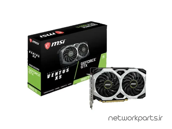 کارت گرافیکی ام اس آی (MSI) مدل Ventus-XS پردازنده گرافیکی GeForce-GTX1660Ti حافظه 6 گیگابایت نوع GDDR6
