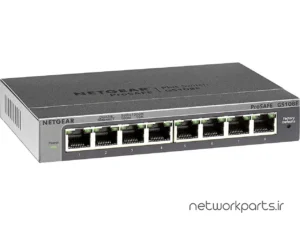 سوییچ Xiaogan سری ProSafe مدل GS108E-V3 دارای 8 پورت