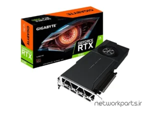 کارت گرافیکی گیگابایت (GIGABYTE) مدل GV-N3080TURBO-10GD-V2 پردازنده گرافیکی GeForce-RTX3080 حافظه 10 گیگابایت نوع GDDR6X