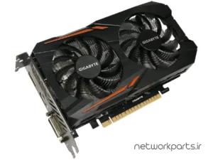 کارت گرافیکی گیگابایت (GIGABYTE) مدل GV-N105TD5-4GD پردازنده گرافیکی GeForce-GTX1050Ti حافظه 4 گیگابایت نوع GDDR5