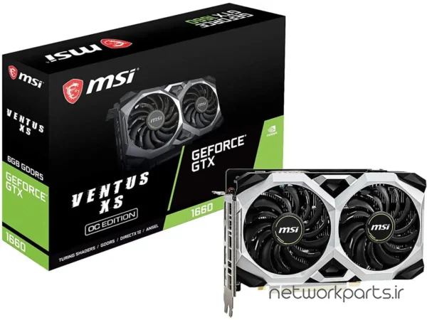 کارت گرافیکی ام اس آی (MSI) مدل Ventus-XS حافظه 6 گیگابایت