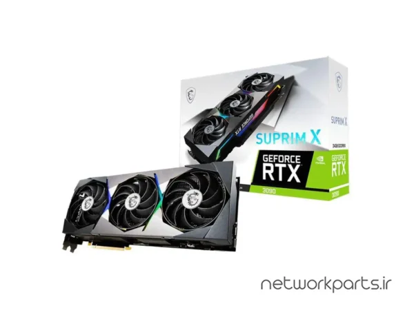 کارت گرافیکی ام اس آی (MSI) مدل RTX3090-SUPRIM-X-24G پردازنده گرافیکی GeForce-RTX3090 حافظه 24 گیگابایت نوع GDDR6X