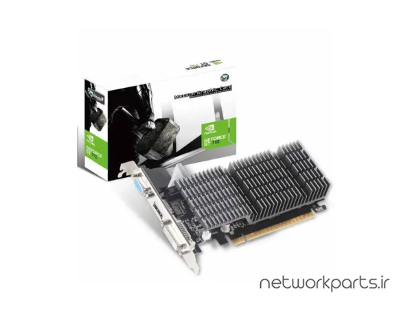 کارت گرافیکی مکس سان (MaxSun) مدل MS-GT710HAMMERII1G پردازنده گرافیکی GT710 حافظه 1 گیگابایت نوع DDR3