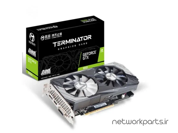 کارت گرافیکی مکس سان (MaxSun) مدل GTX1650 پردازنده گرافیکی GTX1650 حافظه 4 گیگابایت نوع GDDR6