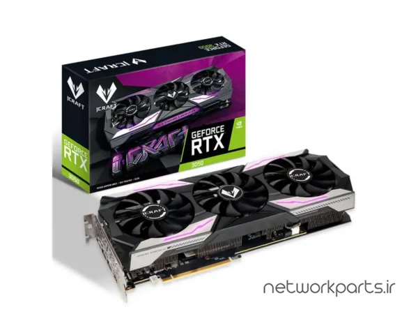 کارت گرافیکی مکس سان (MaxSun) مدل RTX3050 پردازنده گرافیکی RTX3050 حافظه 8 گیگابایت نوع GDDR6