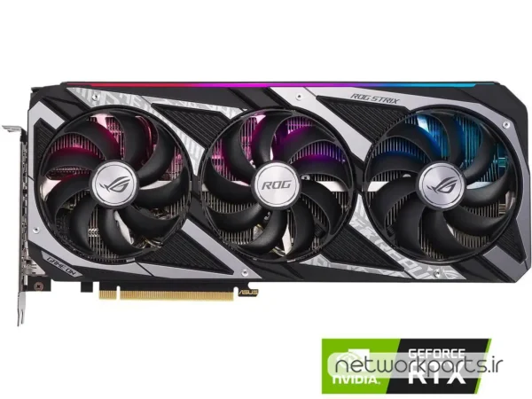 کارت گرافیکی ایسوس (ASUS) مدل RTX3060 پردازنده گرافیکی GeForce-RTX3060 حافظه 12 گیگابایت نوع GDDR6