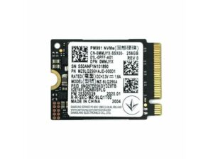 هارد درایو اس اس دی (SSD) سامسونگ (SAMSUNG) ظرفیت 256 گیگابایت فرم فاکتور M.2-2230 رابط PCI-Express