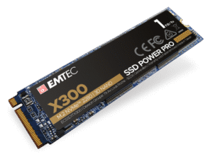هارد درایو اس اس دی (SSD) امتک (EMTEC) مدل ECSSD1TX300 ظرفیت 1 ترابایت فرم فاکتور M.2-2280 رابط NVMe