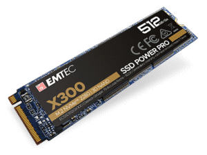 هارد درایو اس اس دی (SSD) امتک (EMTEC) مدل ECSSD512GX300 ظرفیت 512 گیگابایت فرم فاکتور M.2-2280 رابط NVMe