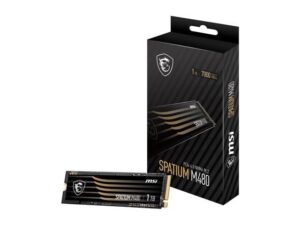 هارد درایو اس اس دی (SSD) ام اس آی (MSI) مدل M480 ظرفیت 1 ترابایت فرم فاکتور M.2-2280 رابط NVMe