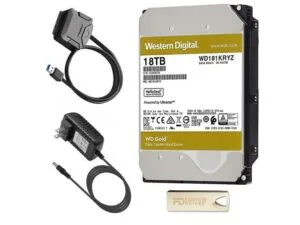 هارد دیسک درایو اینترنال FANTOM DRIVES مدل WD181KRYZ ظرفیت 18 ترابایت سرعت 7200RPM رابط SATA