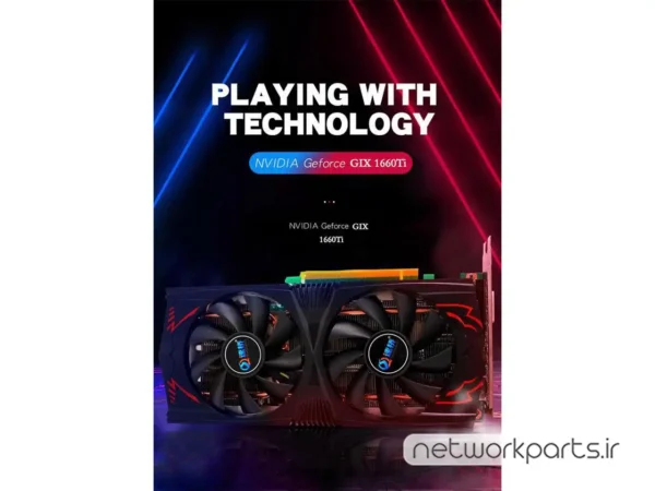 کارت گرافیکی Suqiao مدل GIX-1660Ti حافظه 6 گیگابایت نوع GDDR6
