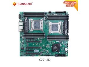 مادربرد سرور HUANANZHI مدل X79-16D فرم فاکتور E-ATX سوکت دوگانه LGA2011