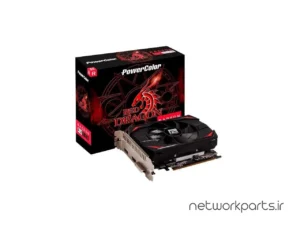 کارت گرافیکی پاور کالر (PowerColor) مدل AXRX-550 پردازنده گرافیکی Radeon-RX550 حافظه 4 گیگابایت نوع GDDR5