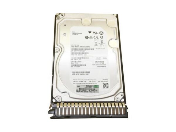 هارد دیسک درایو اینترنال اچ پی (HP) مدل 861750-B21 ظرفیت 6 ترابایت سرعت 7200RPM رابط SATA