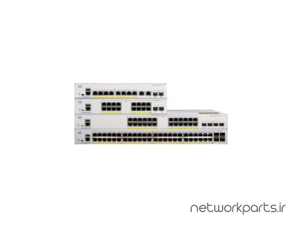 سوییچ سیسکو (Cisco) سری Catalyst مدل C1000-8FP-E-2G-L دارای 8 پورت