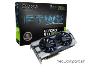 کارت گرافیکی ای وی جی ای (EVGA) مدل GTX1070-FTW2 پردازنده گرافیکی GeForce-GTX1070FTW2 حافظه 8 گیگابایت نوع DDR5