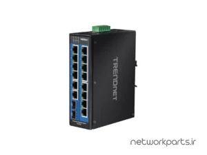 سوییچ ترندنت (TRENDnet) سری Industrial مدل TI-G162 دارای 16 پورت
