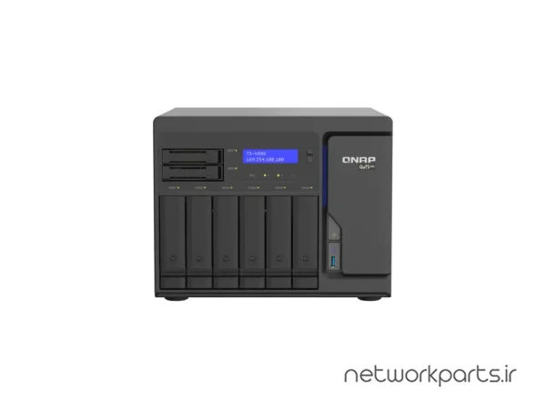 ذخیره ساز تحت شبکه (NAS) کیونپ (Qnap) مدل TS-H886-D1622-16G بدون هارد درایو دارای 16GB حافظه رم