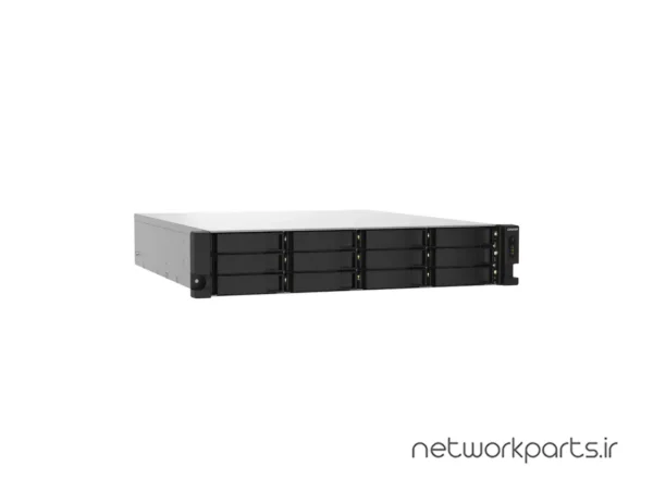 ذخیره ساز تحت شبکه (NAS) کیونپ (Qnap) مدل TS-1232PXU-RP-4G-US بدون هارد درایو دارای 4GB حافظه رم