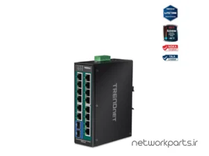 سوییچ ترندنت (TRENDnet) سری Industrial مدل TI-PG162 دارای 16 پورت