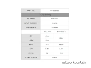 منبع تغذیه ام اس آی (MSI) مدل MPGA1000GPCIE5