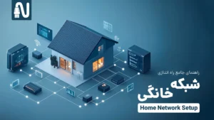 راه اندازی شبکه خانگی-تجهیزات شبکه-networkparts