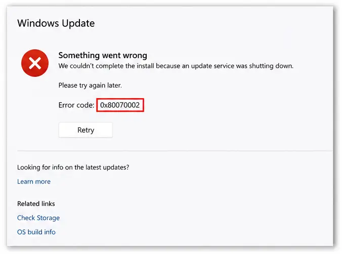 آموزش کامل بروزرسانی ویندوز 10 و 11 بعد از قطعی اینترنت 6 خطاهای رایج Windows Update و روش رفع آنها-آموزش کامل بروزرسانی ویندوز 10 و 11 بعد از قطعی اینترنت-تجهیزات شبکه-networkparts